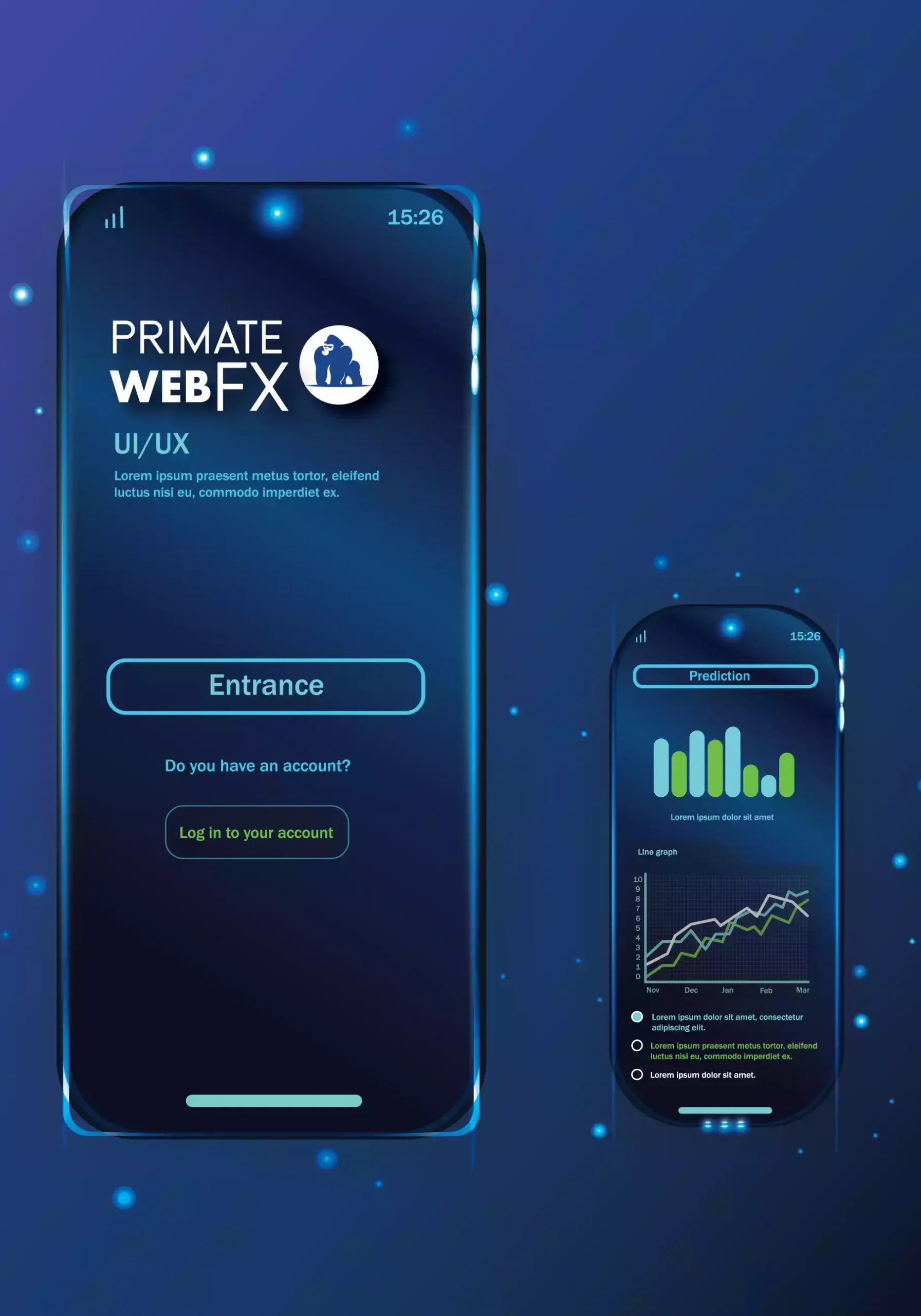 Primate WebFX UI